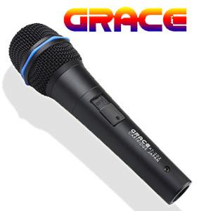 GRACE AT-202 고감도 콘덴서마이크 최고급 일제카트리지사용 보컬용 찬양용 노래방 강의용마이크