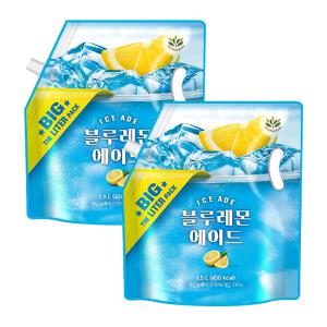 밸런스그로우 블루레몬에이드 1.5L x 2개 (대용량 편의점 음료)