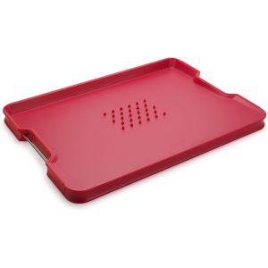 JosephJoseph 김치국물받침 도마 조셉조셉 홍진경최화정 레드 41cm