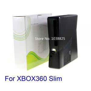 엑스박스패드 교체 하우징 케이스 액세사리 XBOX컨트롤러 블랙 풀 세트 쉘 XBOX360 xbox 360 슬림 콘솔 보