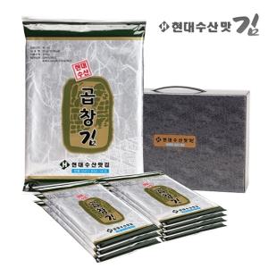 현대수산맛김 보령 대천김 곱창김 전장김 12봉/조미김/구운김