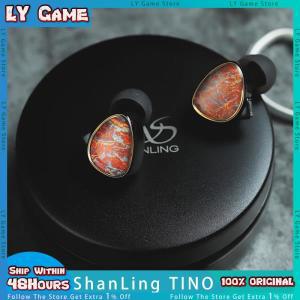 Shanling TINO 인이어 HiFi 유선 듀얼 다이내믹 오디오 애호가 이어폰, 3.5mm 플러그 TYPE-C,4.4mm 교체 가