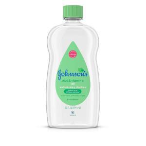 Johnson's Baby 오일, 알로에 베라와 비타민 E가 풍부한 미네랄 593.8ml20온스 426564