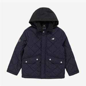 뉴발란스키즈(NB Kids) ESSENTIAL_후드 퀼팅 자켓 NK9QF1102U_Navy