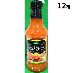 망고칠리소스(몬 씨푸드 295g)X12 칠리 요리용 조리용 샐러드 야채 과일