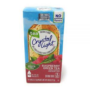 Crystal Light On The Go 라즈베리 녹차, 10팩 박스 (4팩)