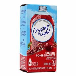 Crystal Light On The Go 항산화제, 천연 체리 석류, 10개입 박스 3개 팩