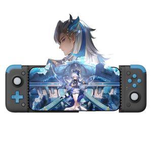 iPhone/Android용 GameSir 게임써 X2s 블루투스 모바일 게임 컨트롤러 500mAh 배터리가 장착된 휴대폰 홀