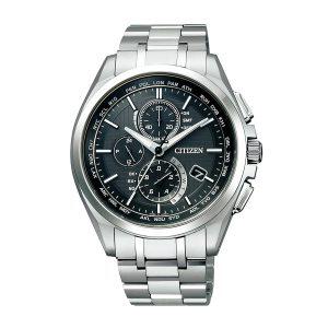 [CITIZEN] ATTESA ) AT8040-57E 아테사 에코 드라이브 전파 시계 (실버 비즈니스