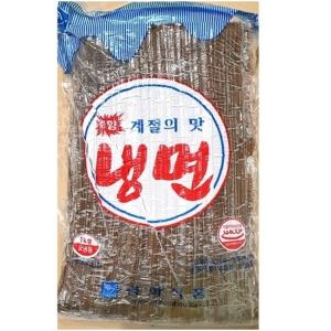 전문점용 냉면면사리1kg 메밀냉면면발 어두운색상 판냉면 계절의맛