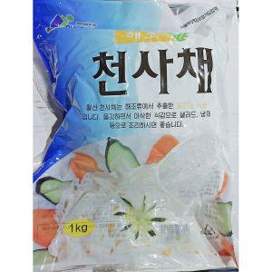 월산 천사채 굵은것 1Kg X10해조류 해초류 장식용천 샐러드 샐러드천 천샐러드 냉채 천냉채 냉채천