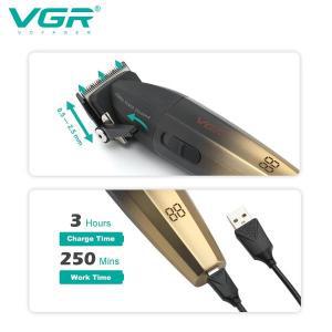 VGR 전문 헤어 트리머 클리퍼, 무선 커팅 머신, 남성용 V-003, 9000RPM