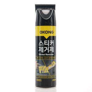 250ml 오공스티커제거제 껌 타르 스티커제거제스티커제거제 DA21-02-0445 유성얼룩 신고번호