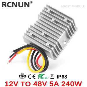 DC-DC 업 V 고품질 3A 12 5A 인버터 -48 모듈 스텝 부스트 방수 RCNUN 4A RoHS