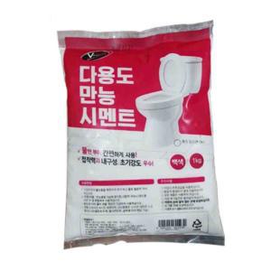 화장실 벽면 타일 균열 변기테두리 보수제1kg 입주청소 욕실줄눈 씽크대