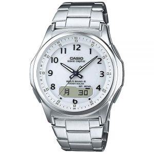 WAVE CEPTOR Casio 남성용 웨이브셉터 솔라 멀티밴드 6 수입 WVAM630D7AJF