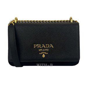 [시흥점][프라다(병행)](쇼핑백증정)[PRADA]사피아노 금장 미니 크로스백 1BD144 ZMY F0632