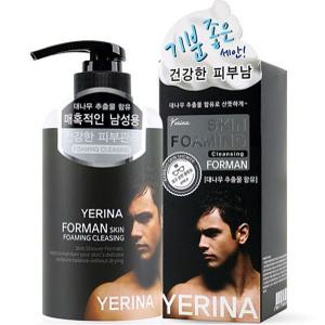 스킨샤워 에리나 남자클렌징 포맨 클렌징 500ml