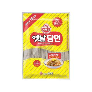 쫄깃한 당면사리 오뚜기 한식당면 1kg 옛날당면 음식점 식당 찜닭 고구마전분 잡채당면