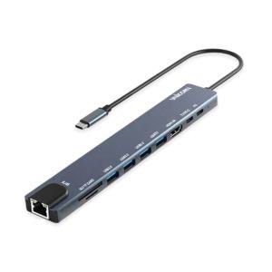 10 in 1 LAN HDMI USB멀티허브 TCH-L70 유니콘노트북 C타입 USB USB분배기 랜허브 랜선 인터넷 SD카드리더