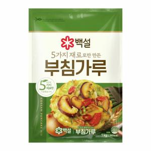 백설 5가지 재료로만 만든 부침가루 1kg