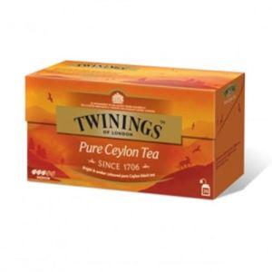 (트와이닝) 실론 홍차 25티백 CeylonTea Twinings 오렌지페코 침출 홍엽