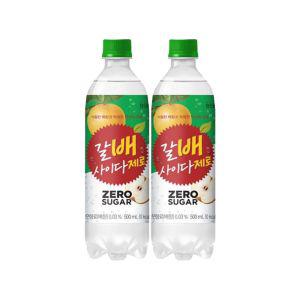 해태 갈배사이다 제로 500ml 18페트펫트 탄산음료 업소 업소용 음료수 칠성 갈사이다 펫트