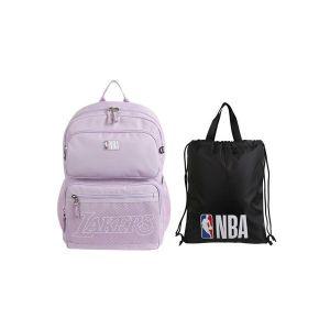 NBA LAL 고학년 메쉬포켓 신학기 책가방 세트 K235AB005P