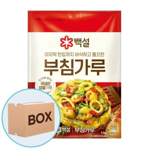 업소용 백설부침가루 CJ부침가루 1Kg 10개