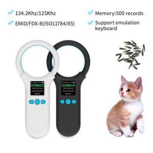 동물 RFID 리더, 고양이 개 마이크로칩 스캐너, FDX B 유리 칩, USB, 블루투스, 2.4G 태그 134.2KHz,