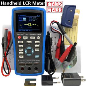 ET430 ET431 ET432 ET433 다기능 핸드헬드 LCR 디지털 브릿지미터 고정밀 정전용량 인덕턴스 저항계