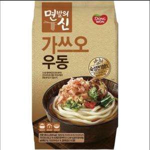 동원 면발의신 가쓰오우동 385.6g 3개