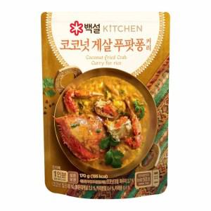 백설 코코넛 게살 푸팟퐁커리 170g 1개