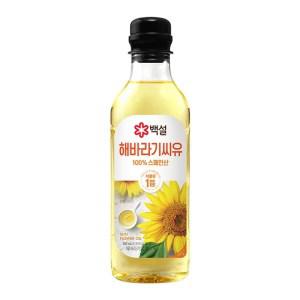 백설 해바라기유 500ml 5개