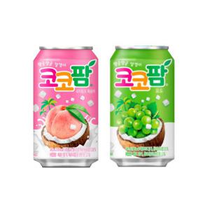 코코팜 340ml 피치핑크x24캔+포도x24캔