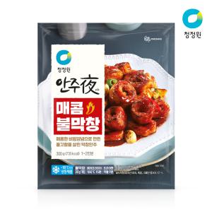 [청정원] 안주야 매콤불막창 300g (냉동)