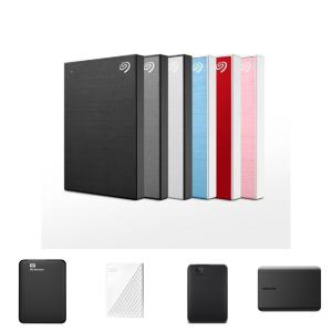 (블랙) 씨게이트 외장하드 One Touch 2TB USB3.0 5컬러/외장HDD/2테라/휴대용/하드/2