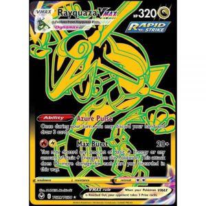 Rayquaza Vmax - TG29TG30- 실버 템페스트 트레이너 갤러리 Pokemon 블랙 골드 울트라 레어 카드 477723