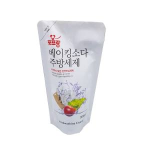 베이킹소다 주방세제 리필 300ml 자연유래성분 천연안심세제 설거지 1종세척제