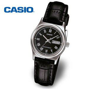 [카시오][정품] CASIO 카시오 여성 정장 가죽시계 LTP-V006L-1BDF