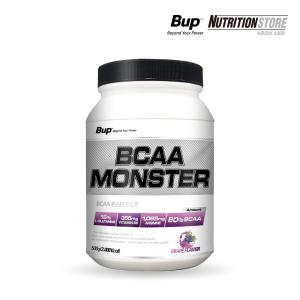 BCAA 몬스터 포도맛 500g 1통/아미노산/헬스보충제/종합보충제/비씨에이에이/BUP