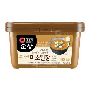 청정원 순창 우리쌀 미소장국 된장 3kg