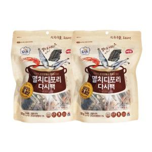 사조해표 100% 국산 멸치디포리 다시팩 15g 10입 2개