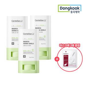 마데카 더마쉴드 세이프 선스틱 20g 3개 + 인텐시브 마스크팩 2매 증정