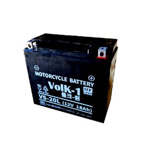 VS-20L YTX20L-BS 12V 18Ah 배터리 무보수형 오토바이 밧데리 할리 골드윙