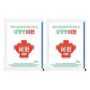 청정원 미원 감칠맛 미원, 500g, 2개