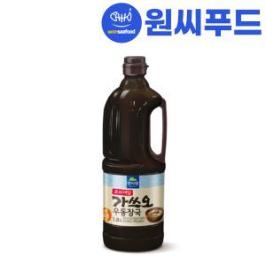 원씨푸드 면사랑 프리미엄 가쓰오 우동 장국 1.8L 육수 국수 찌개 만능 다시