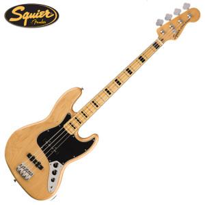 [스쿨뮤직]Squier Classic Vibe 70s Jazz (NAT