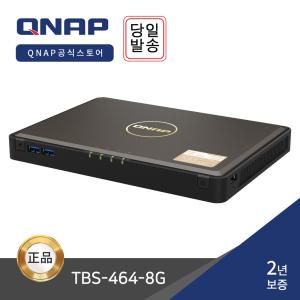 -공식- QNAP TBS-464-8G M.2 4BAY NAS 스토리지 -하드미포함-