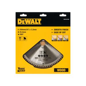 디월트 DWA102100W 씬 커프 원형톱날 250mm100T목재용